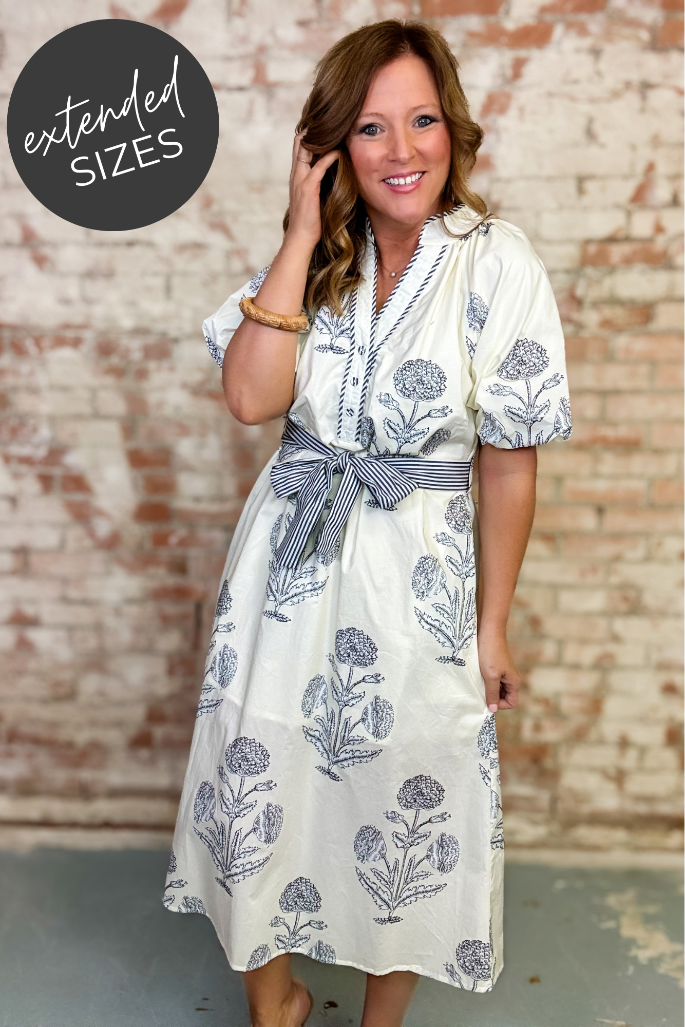 Rhealene Floral Dress