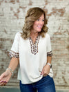 Estella Leopard Top