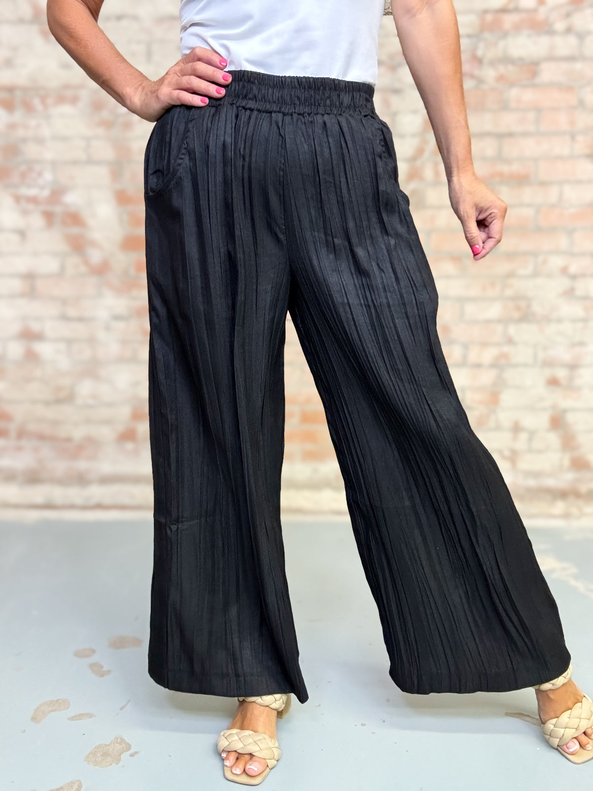 Rebekah Pleated Pants