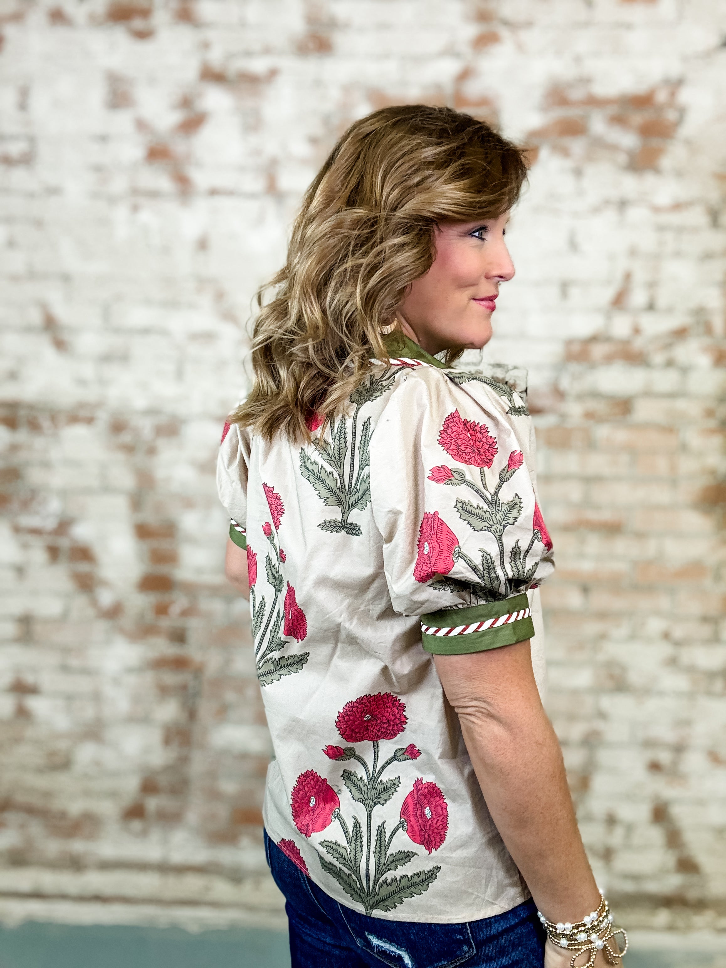 Riley Floral Top