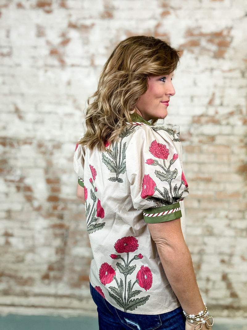 Riley Floral Top
