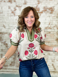 Riley Floral Top