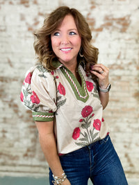 Riley Floral Top