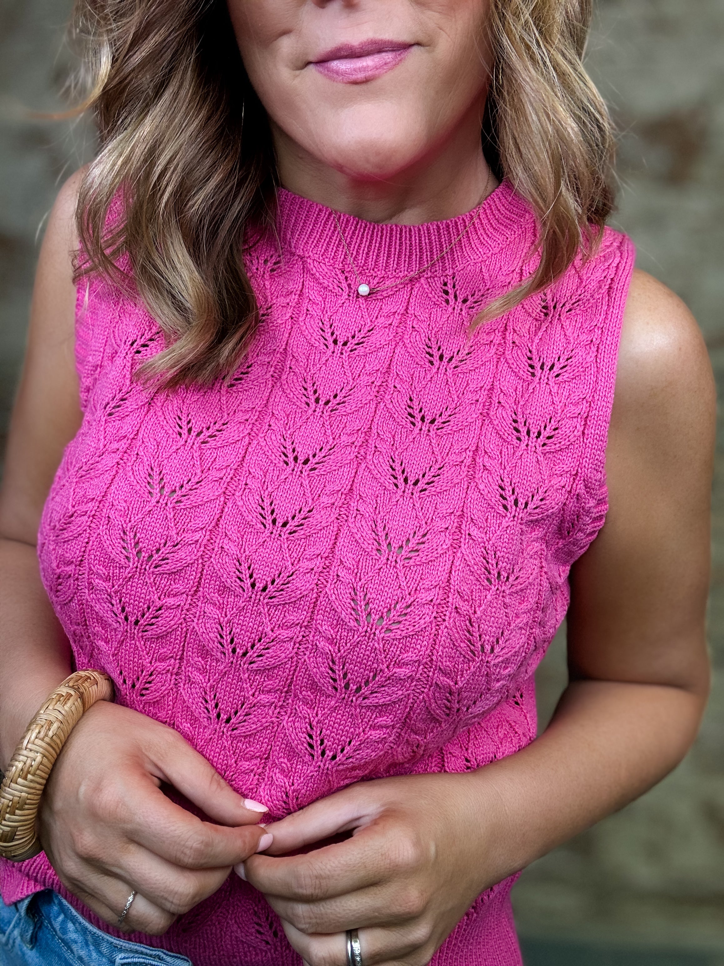 Shanon Solid Sweater Top