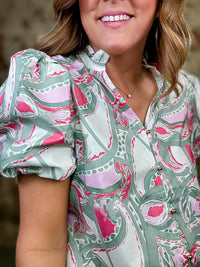 Deana Floral Top