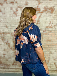 Julianna Floral Puff Sleeve Top