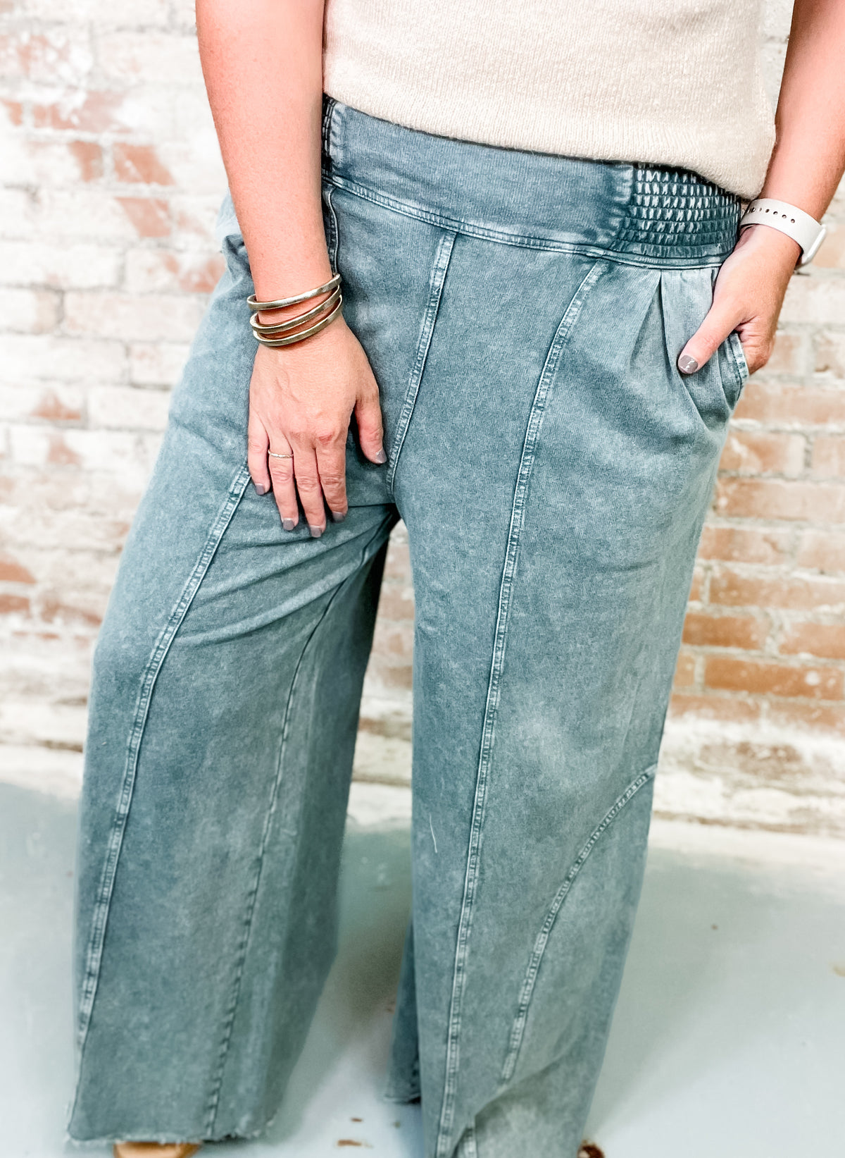 Brookeanne Mineral Washed Pant