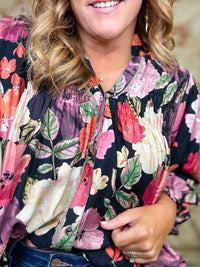 Deanna Floral Top