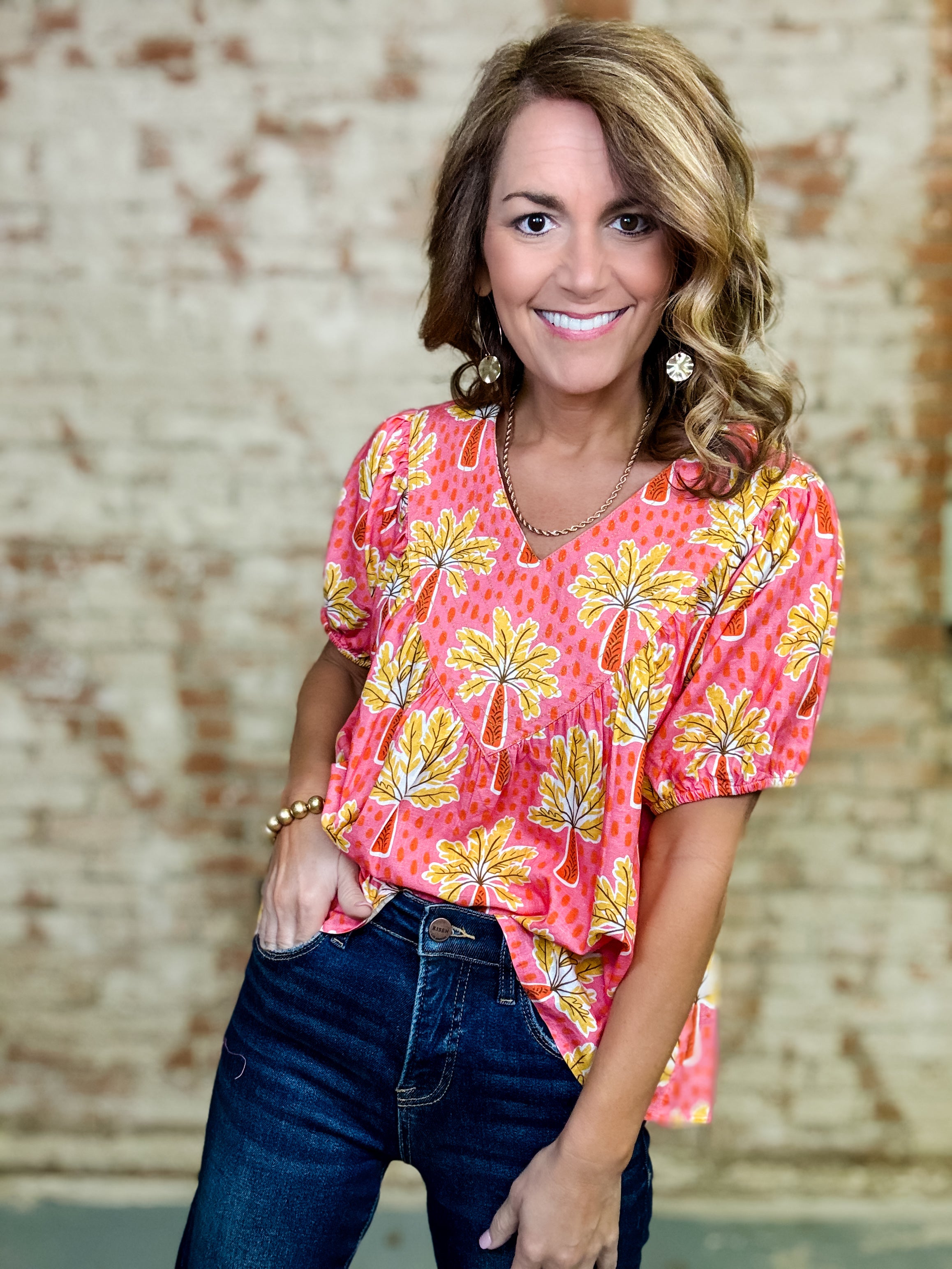 Ivy Jane Yanet Popover Top