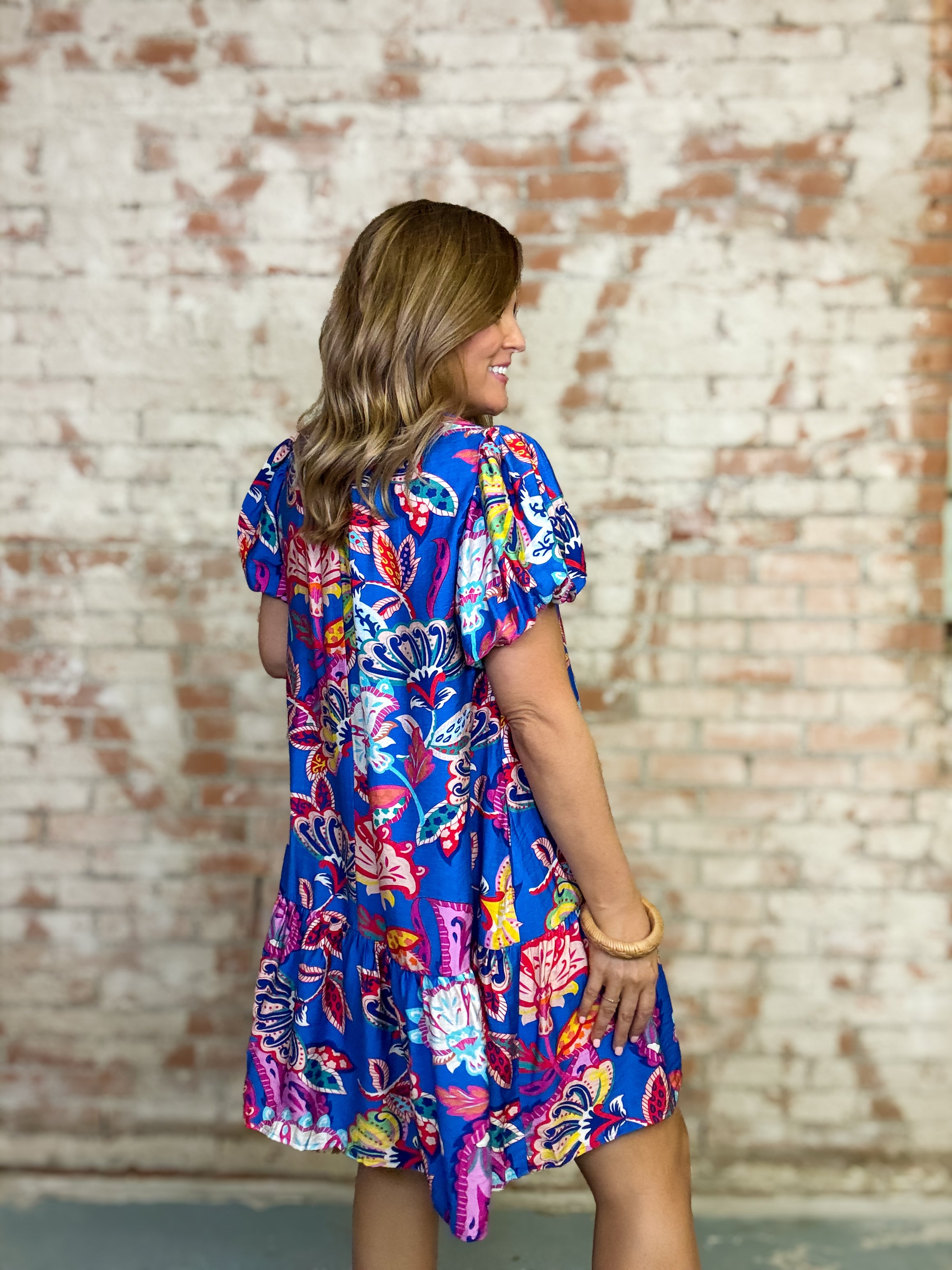 Abigail Paisley Dress