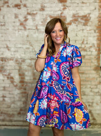 Abigail Paisley Dress