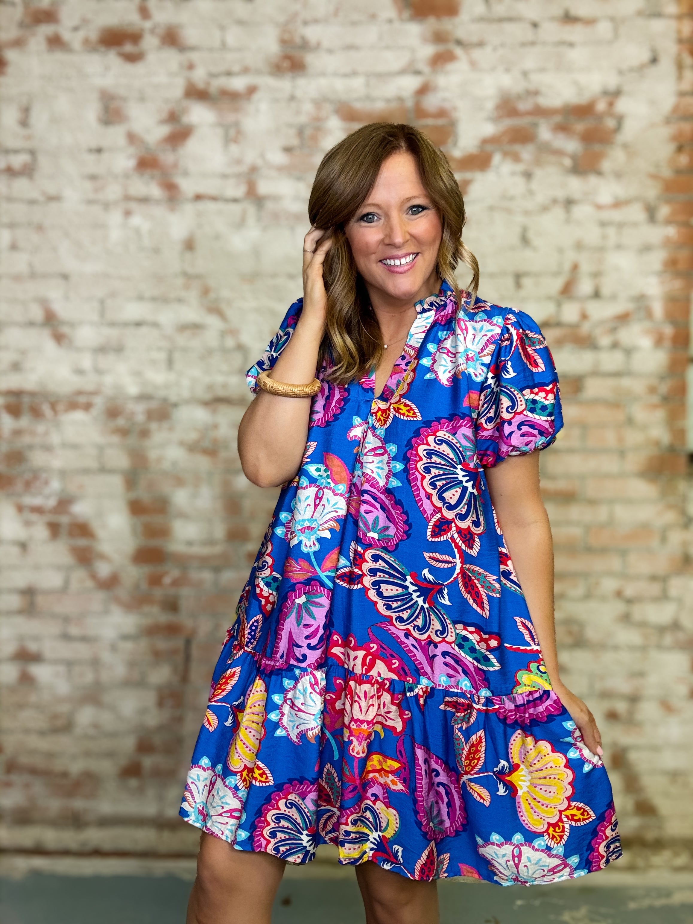 Abigail Paisley Dress