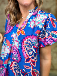 Abigail Paisley Dress