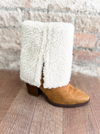 Savannah Sherpa Foldover Boots - FINAL SALE