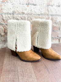 Savannah Sherpa Foldover Boots - FINAL SALE