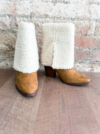 Savannah Sherpa Foldover Boots - FINAL SALE