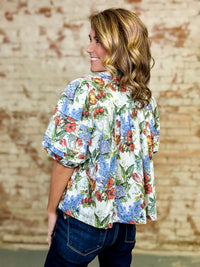 Claudia Floral Top