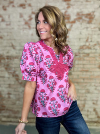 Janie Puff Sleeve Top
