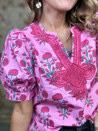 Janie Puff Sleeve Top
