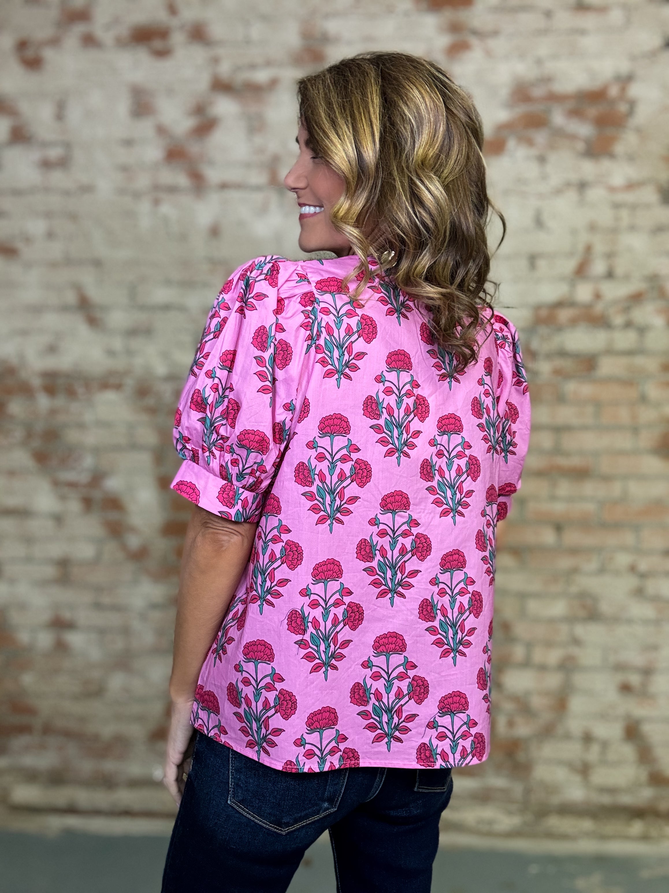 Janie Puff Sleeve Top