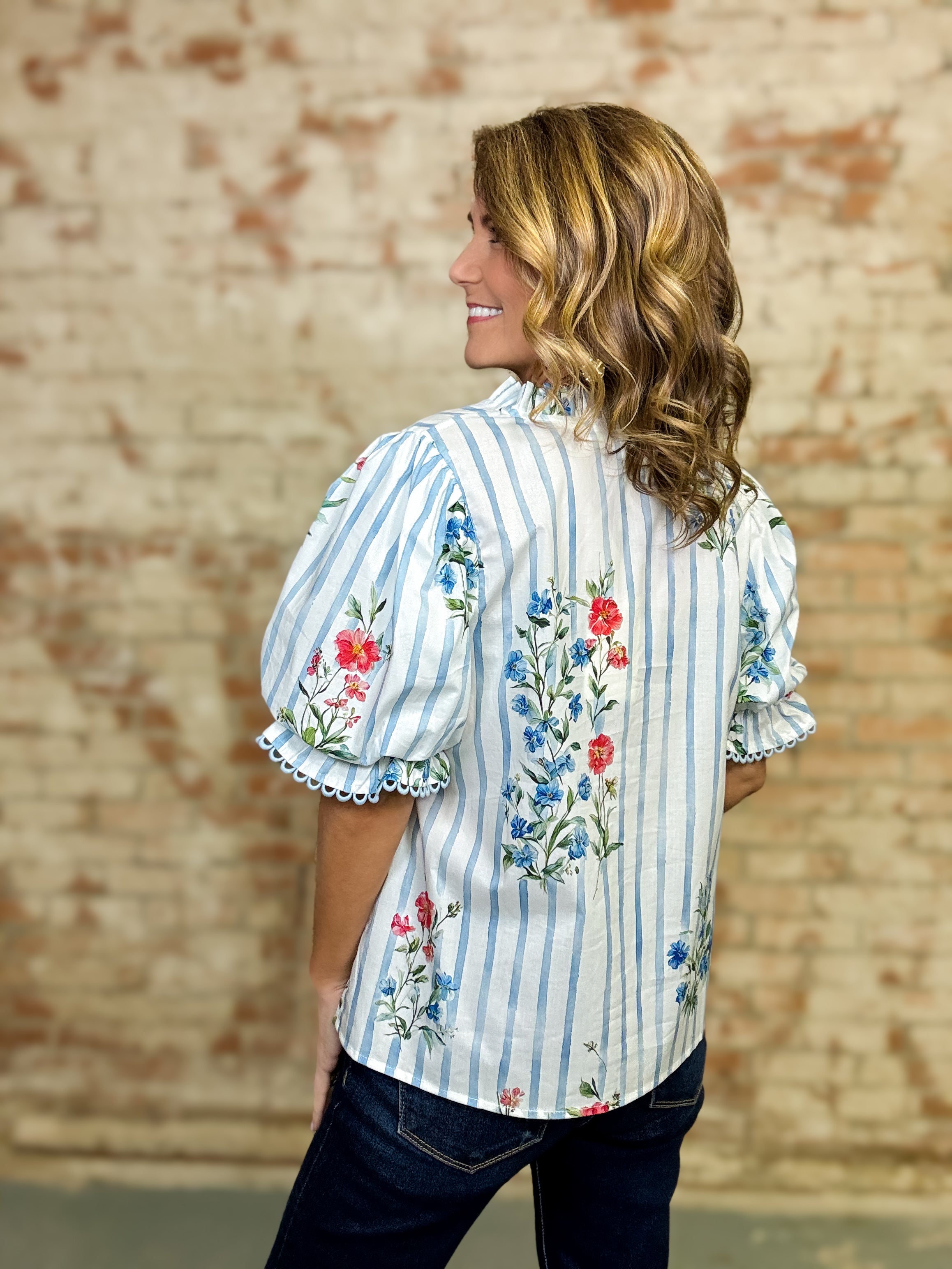 Ellen Puff Sleeve Top