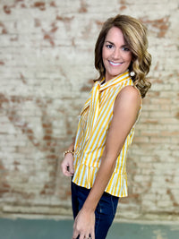 Khrystal Peplum Top