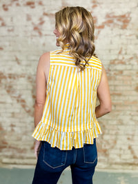 Khrystal Peplum Top