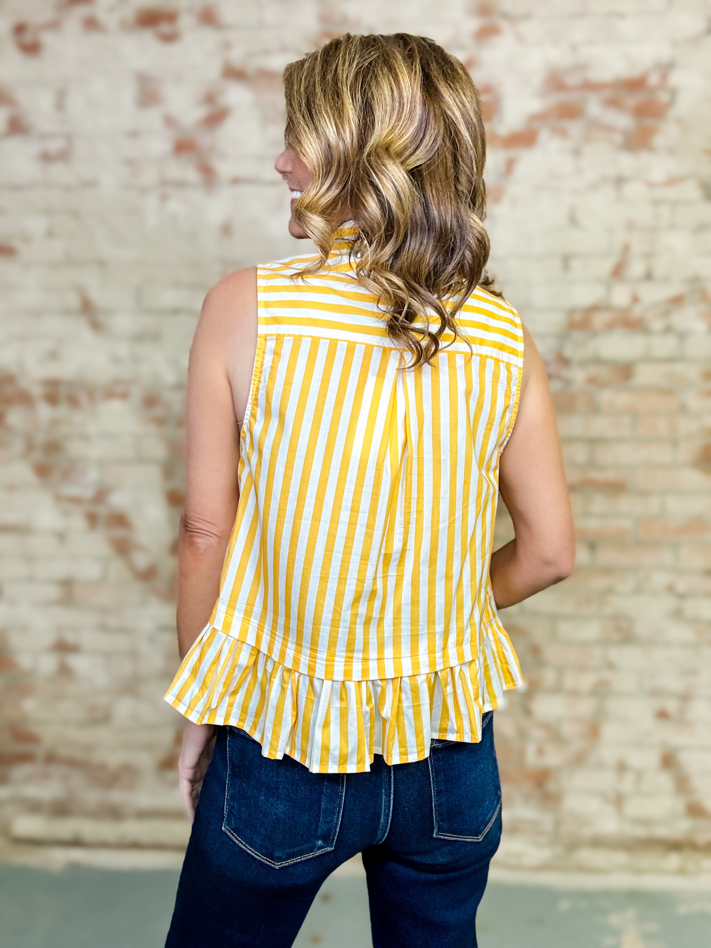 Khrystal Peplum Top