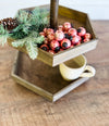 Round Mercury Glass Ball Ornaments