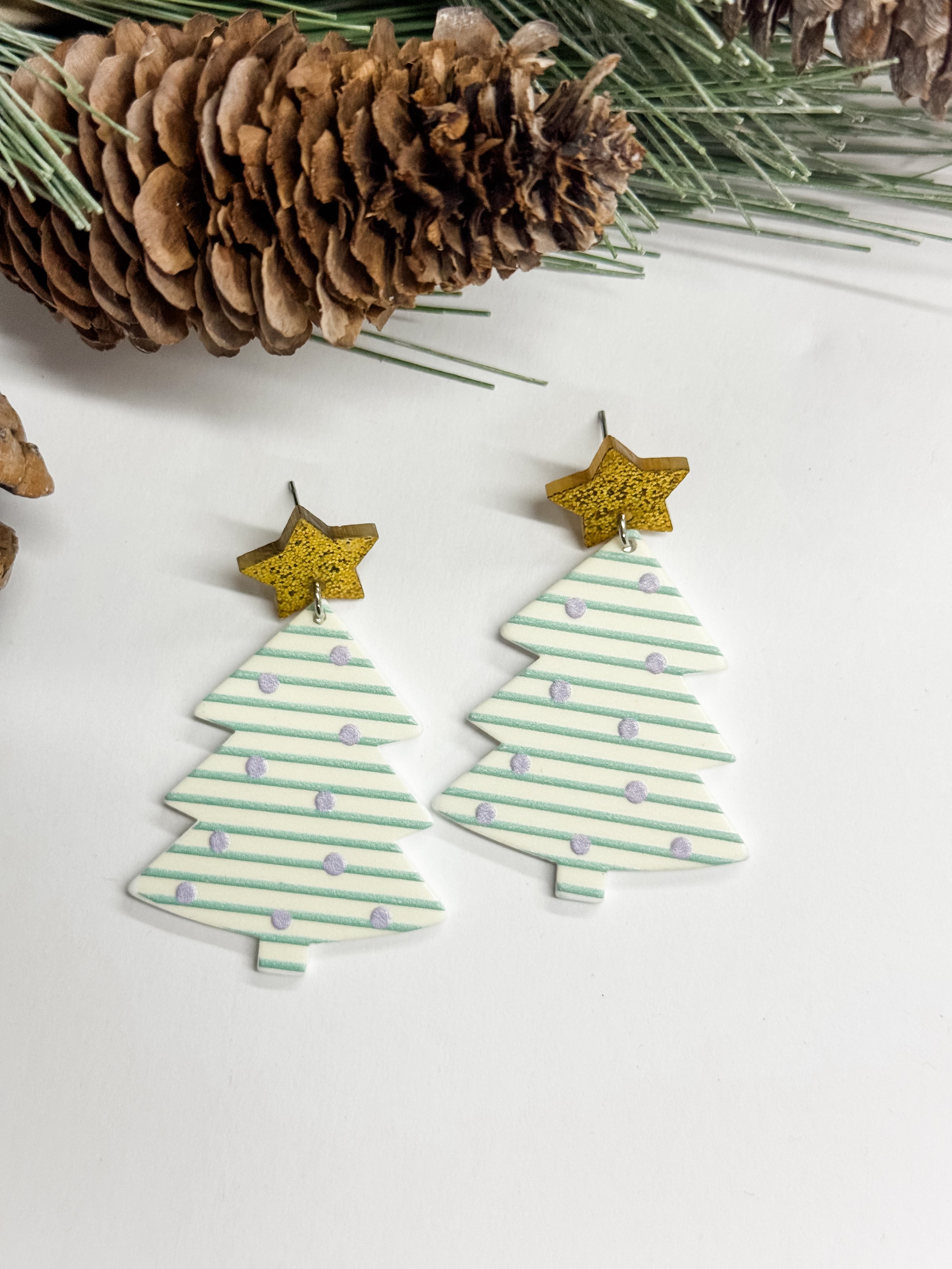 Christmas Tree Earrings