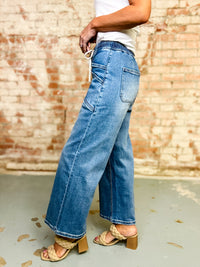Rustin Drawstring Denim Pants