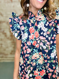 Kalani Floral Midi Dress