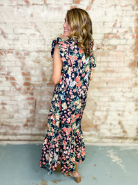Kalani Floral Midi Dress
