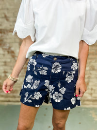 Kristy Tropical Print Shorts - FINAL SALE