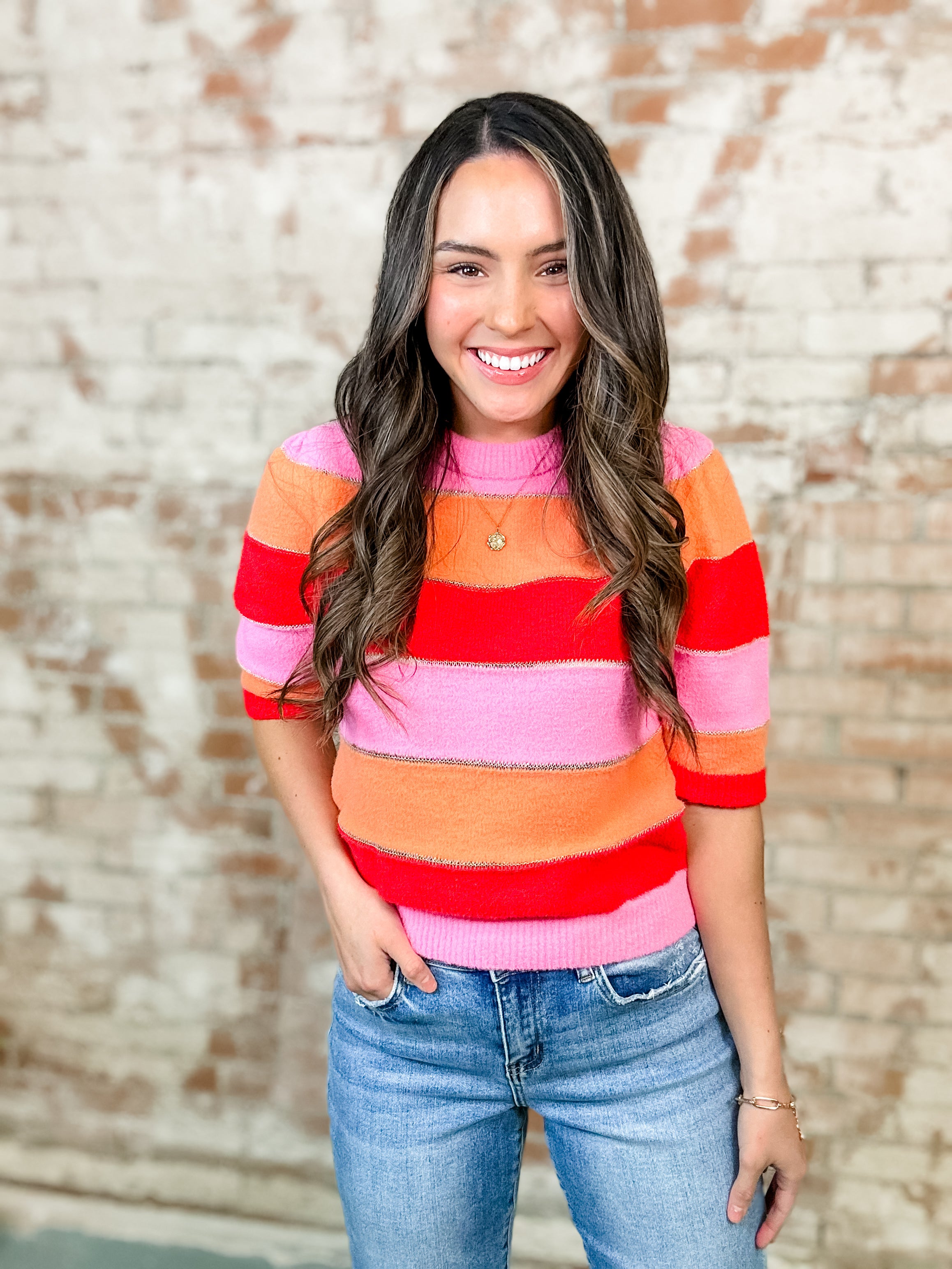 THML Patricia Stripe Sweater - FINAL SALE