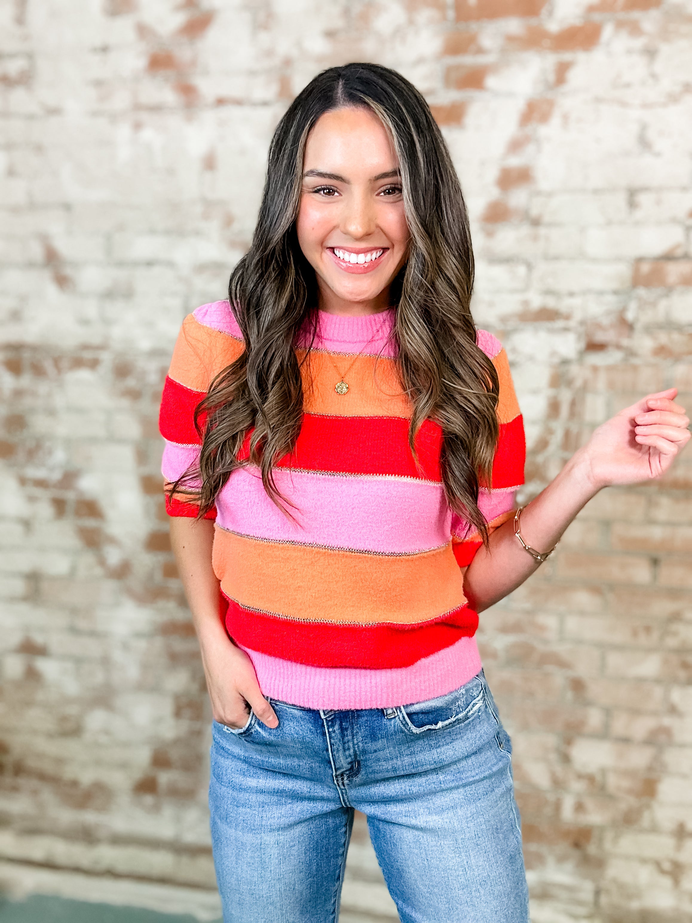 THML Patricia Stripe Sweater - FINAL SALE