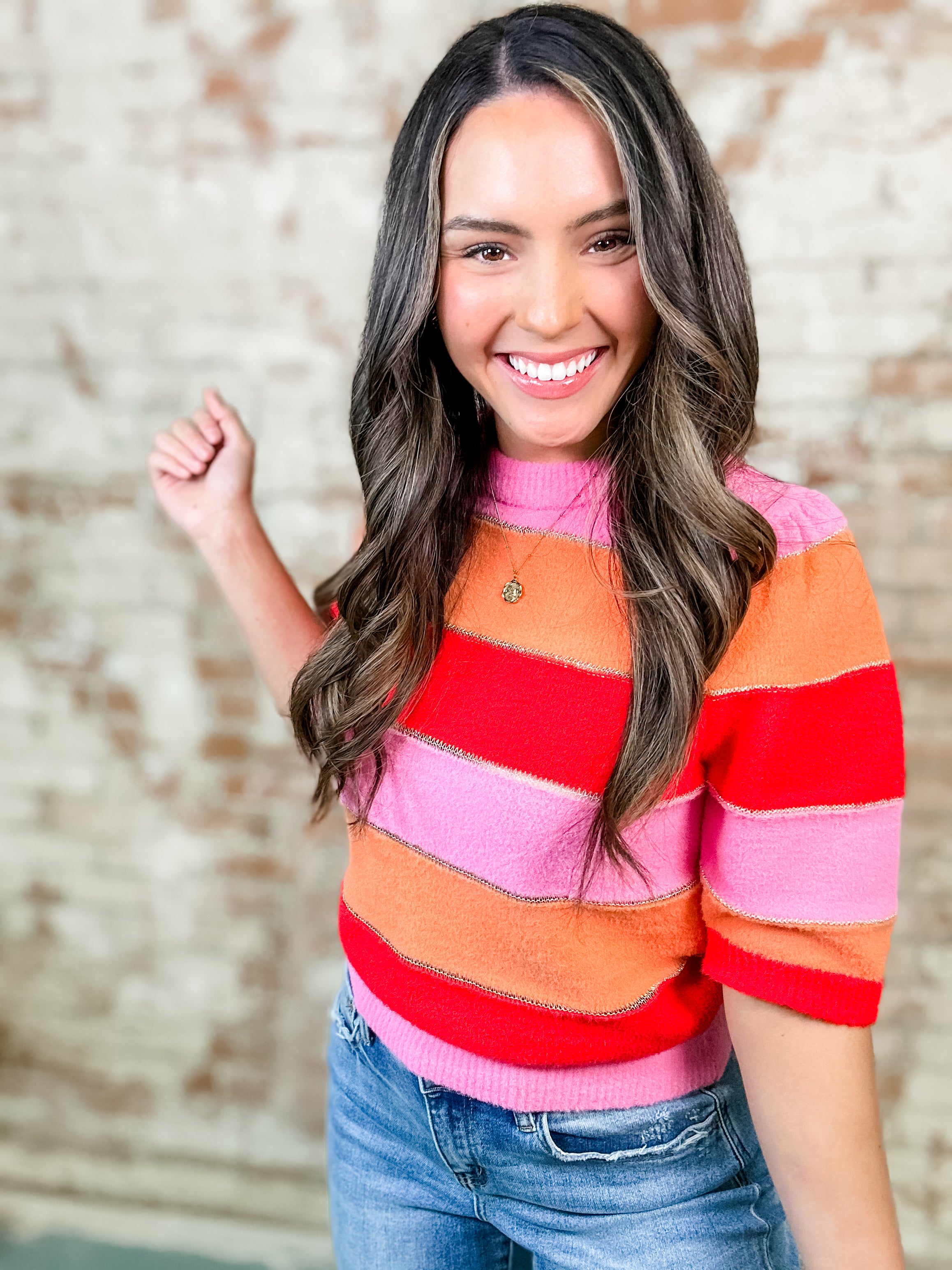 THML Patricia Stripe Sweater - FINAL SALE