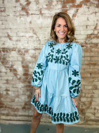 Cove Embroidered Dress