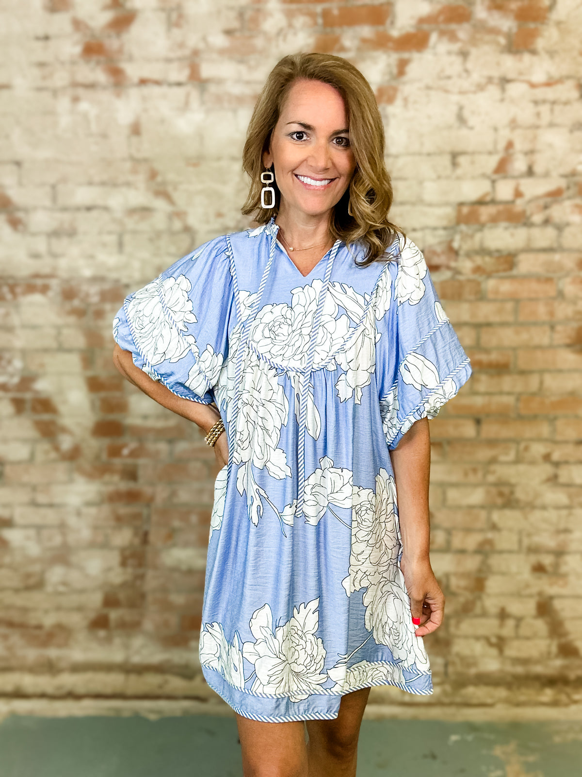 Stefanie Floral Print Dress