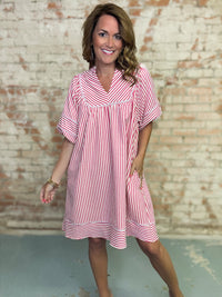 Navee Shift Stripe Dress