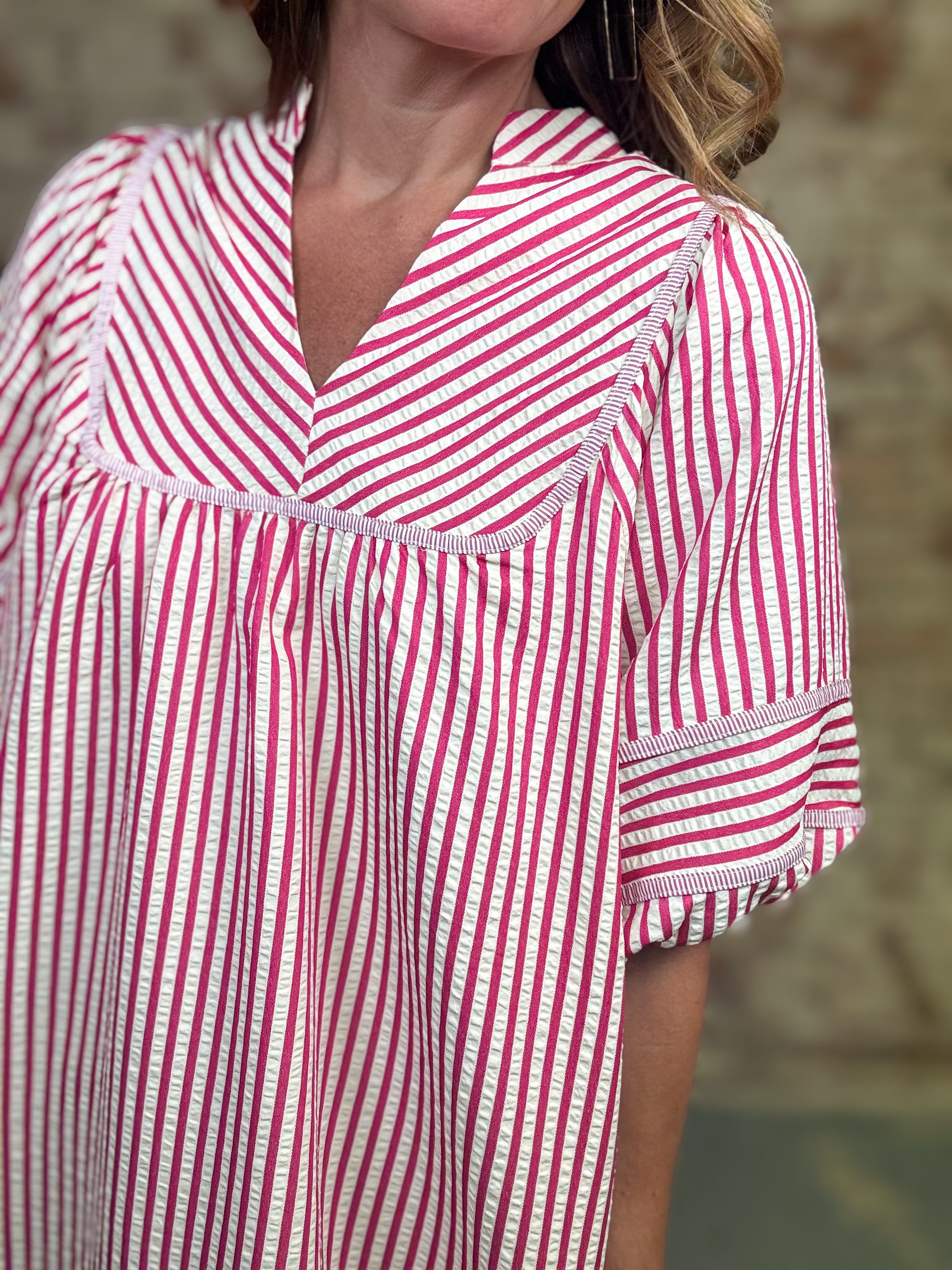 Navee Shift Stripe Dress