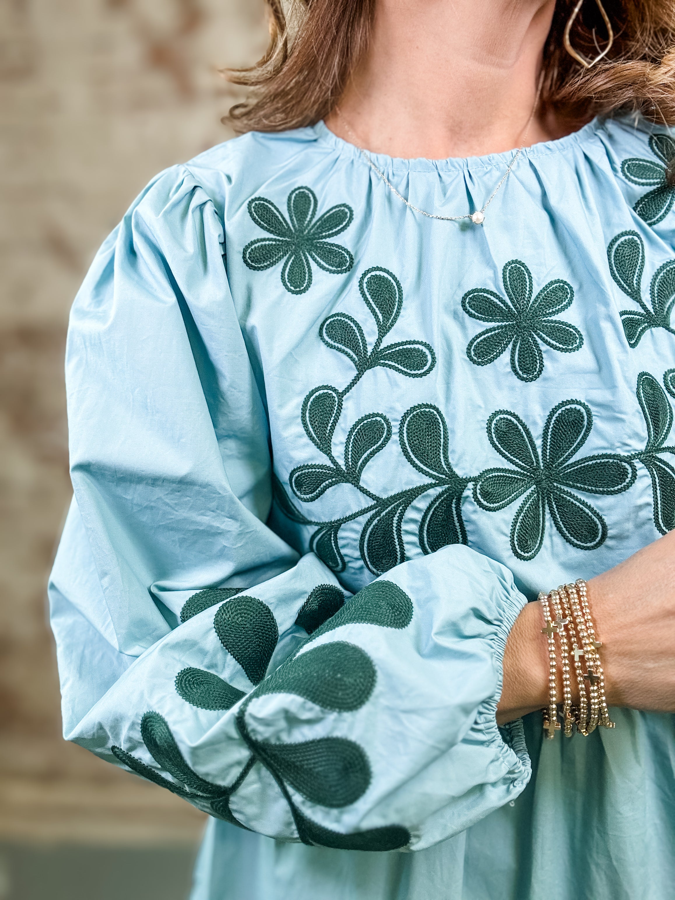 Cove Embroidered Dress