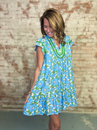 Rita Floral Tiered Dress