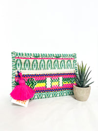 Pacifica Cotton Zipper Pouch