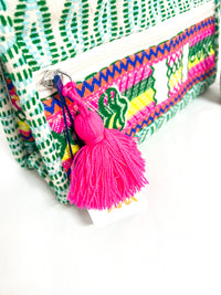 Pacifica Cotton Zipper Pouch
