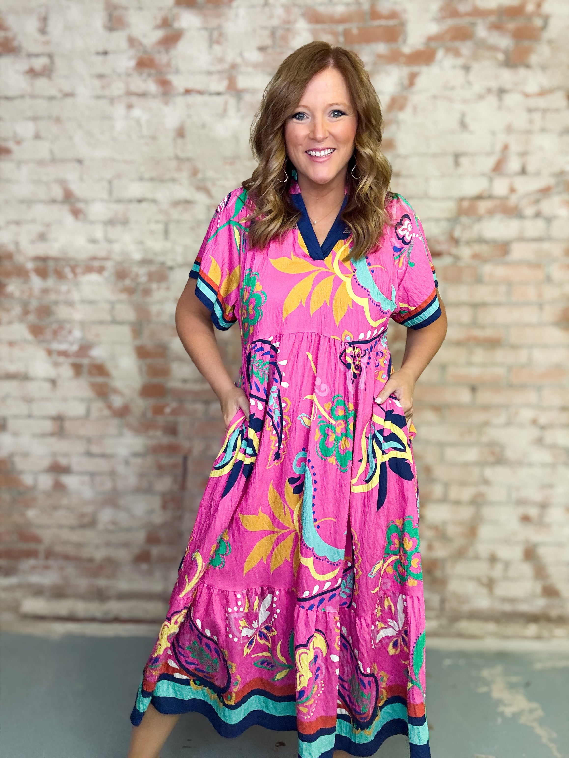 Loralee Paisley Dress