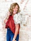 Tammi Ruffle Sleeve Top