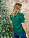 Blitzen Floral Embroidered Top