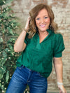 Blitzen Floral Embroidered Top