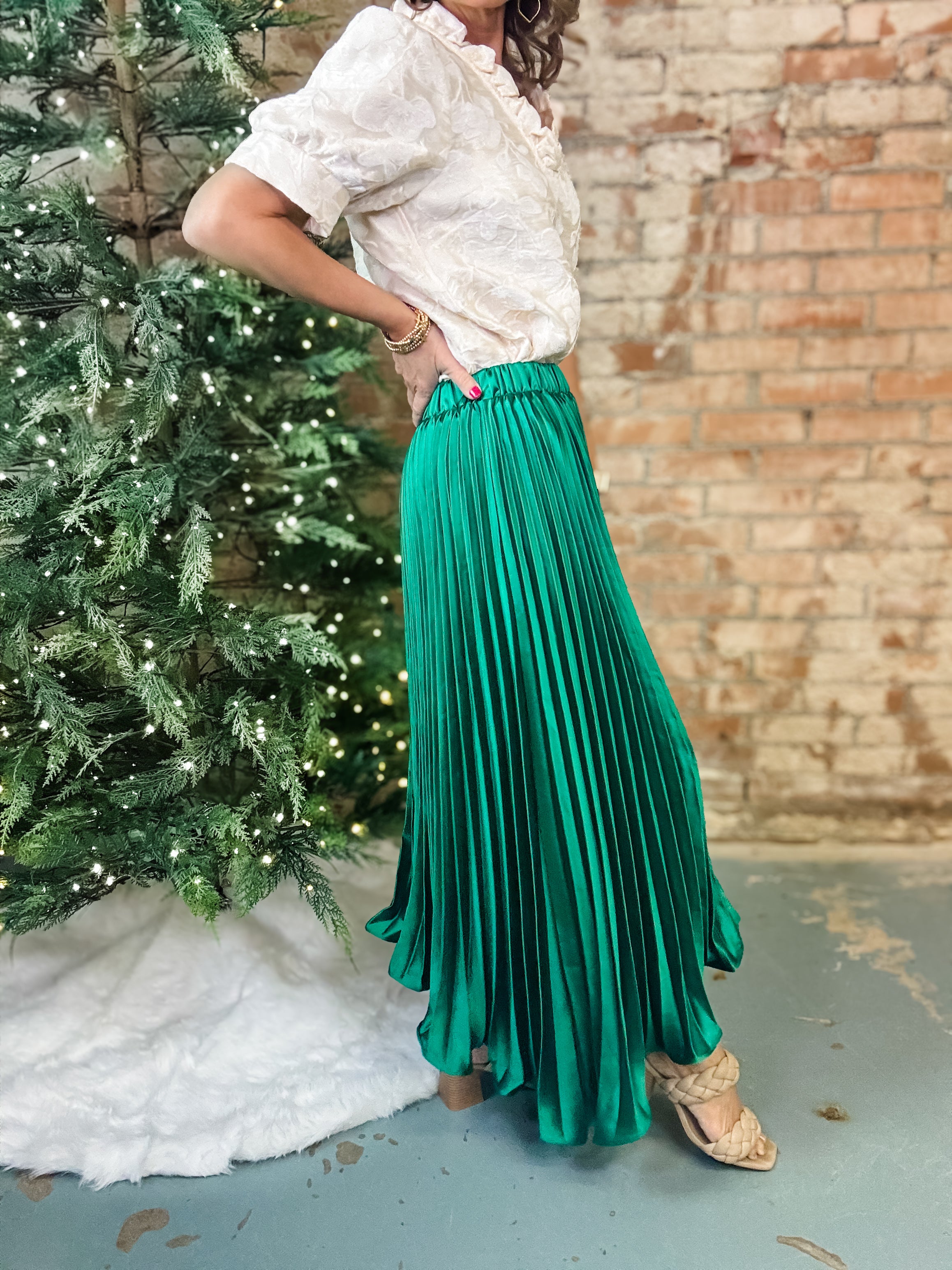 Fate Satin Skirt